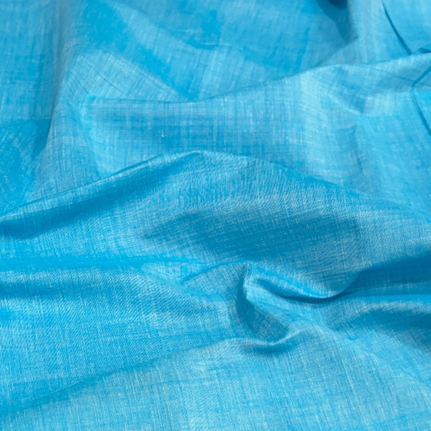 Mangalgiri Light Blue Handloom Cotton Fabric