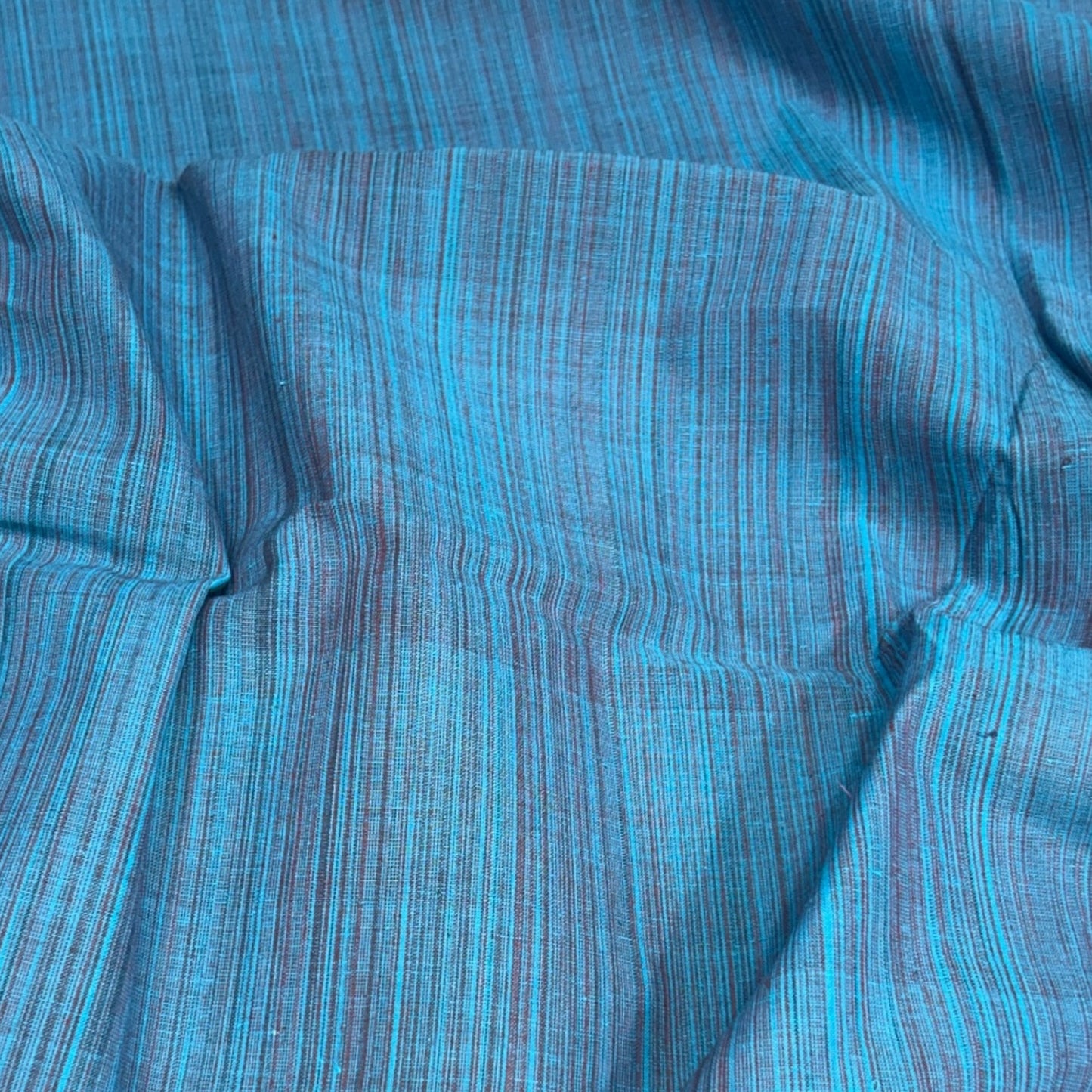 Mangalgiri Blue Handloom Cotton Fabric