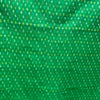 Sico Ikkat Green Handloom Fabric