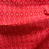 Sico Ikkat Red Handloom Fabric