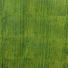 Dabu Green Stripes Hand Block Printed Fabric