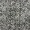 Dabu Grey Geometric Hand Block Printed Fabric