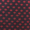 Dabu Red Floral Hand Block Printed Fabric