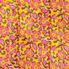 Rapid Yellow Floral Hand Block Printed Fabric