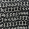 Cotton Mercerised Black With White Woven Fabric