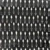 Cotton Mercerised Black With White Woven Fabric