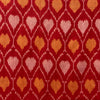 Cotton Mercerised Orange With Yellow Woven Fabric