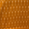 Cotton Mercerised Yellow With White Woven Fabric