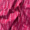 Cotton Mercerised Pink With White Woven Fabric