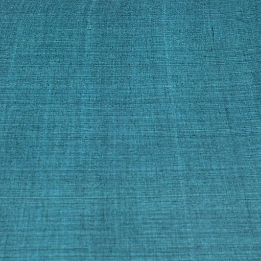 Mangalgiri Turquoise Blue Handloom Cotton Fabric