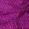 Sico Ikkat Purple Handloom Fabric