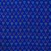 Sico Ikkat Blue Handloom Fabric