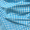 Mangalgiri Blue Checks Handloom Cotton Fabric