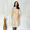 Ikkat Multicolour Long Kurti