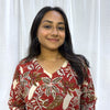 Bagru Red Floral Long Kurti