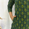 Dabu Green Mango Long Kurti