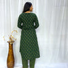 Dabu Green Mango Long Kurti