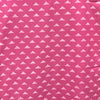 Dabu Pink Triangle Motif Hand Block Printed Fabric