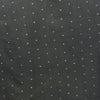 Dabu Brown Polka Dot Slub Cotton Hand Block Printed Fabric