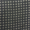 Dabu Brown Geometric Slub Cotton Hand Block Printed Fabric
