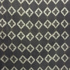 Dabu Brown Geometric Slub Cotton Hand Block Printed Fabric
