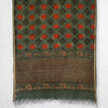 Bagru Green Hand Block Printed Kota Doriya Dupatta