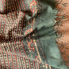 Bagru Green Hand Block Printed Kota Doriya Dupatta