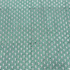 Dabu Green Fadat Slub Cotton Hand Block Printed Fabric