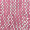 Dabu Pink Fadat Slub Cotton Hand Block Printed Fabric