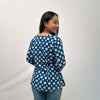Dabu Blue Hand Block Printed Tunic