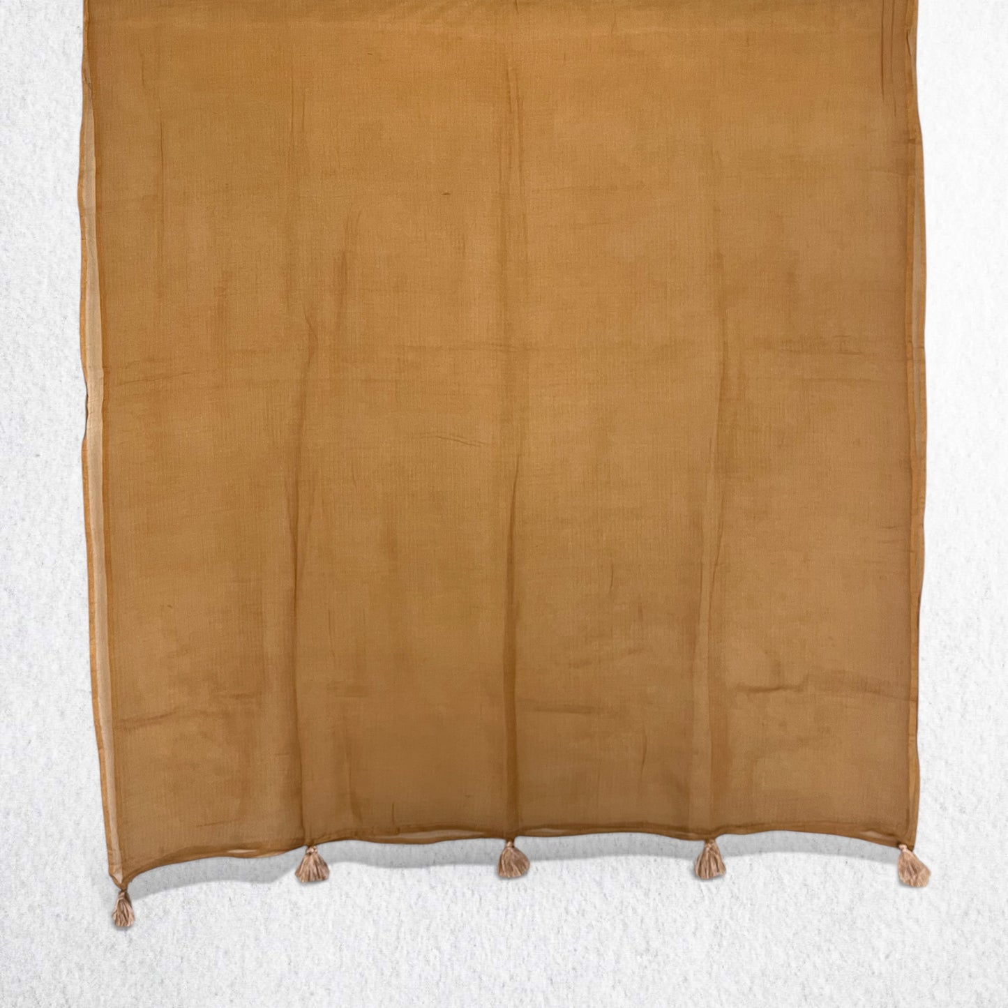Beige Mul Cotton Kota Doria Dupatta