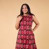 Handwoven Mercerised Ikkat Dress