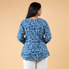 Dabu Blue Hand Block Printed Tunic